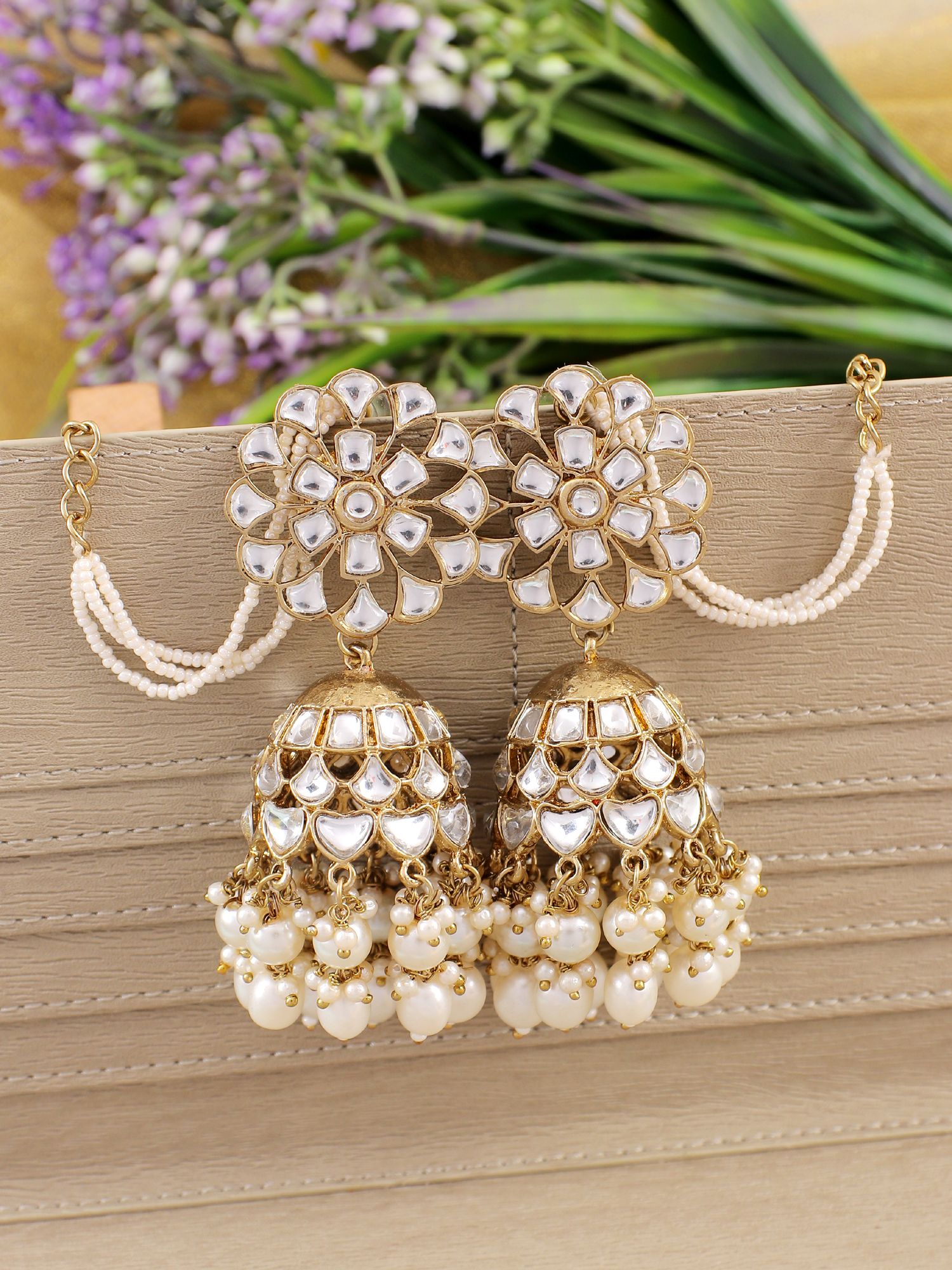 Party Wear Zinc(base) 5860 Modern Earring Tikka Set at Rs 209/set in Mumbai